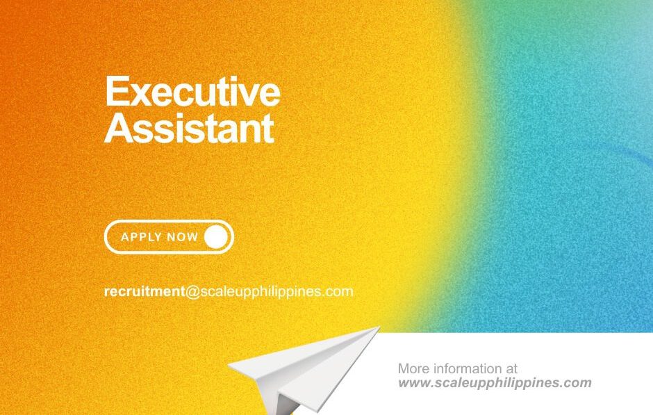 executive virtual assitant philippines hiring